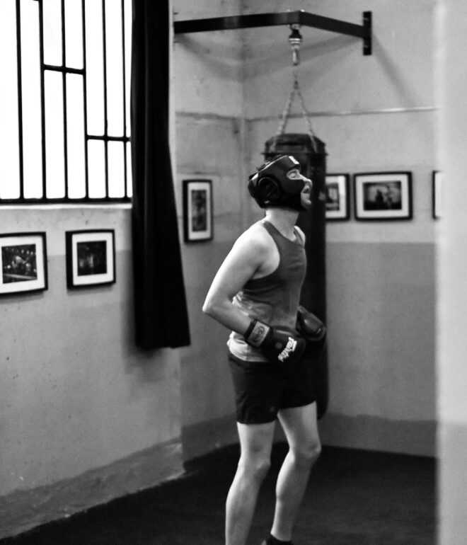 Shooting photo Paris club de boxe