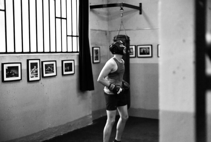 Shooting photo Paris club de boxe