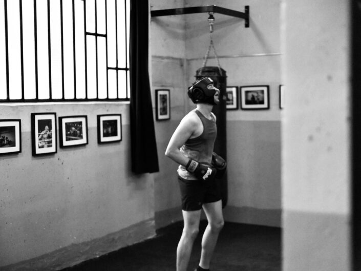 Shooting photo Paris club de boxe