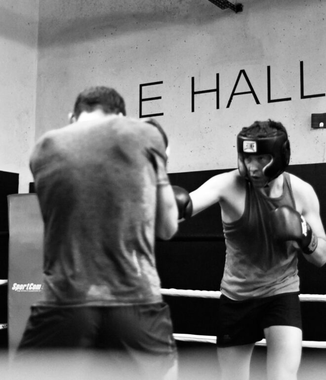 Photographie Paris club de boxe shooting photo