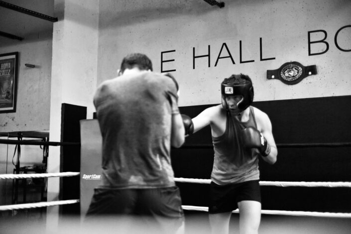 Photographie Paris club de boxe shooting photo