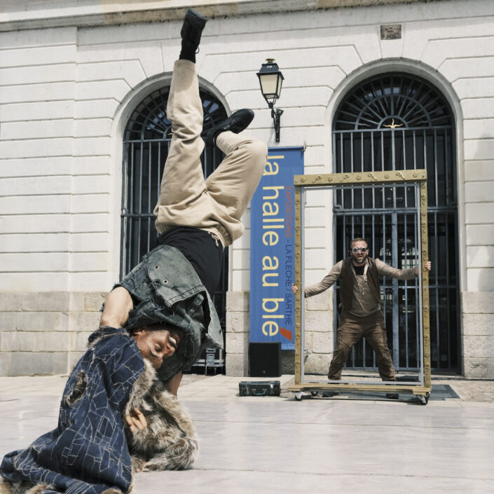 Shooting compagnie de break dance