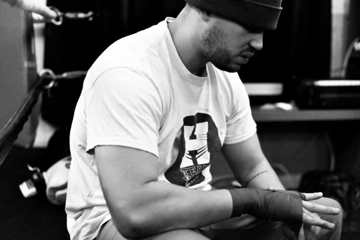 Reportage photo Paris club sportif de boxe