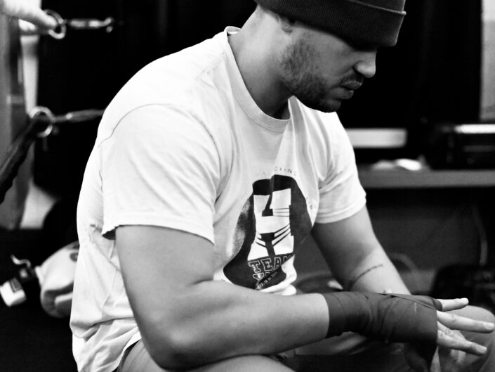 Reportage photo Paris club sportif de boxe