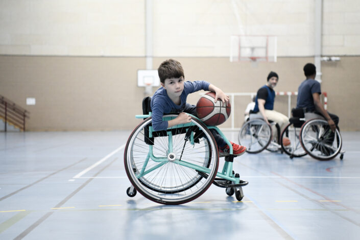 Reportage association sportive basket fauteuil