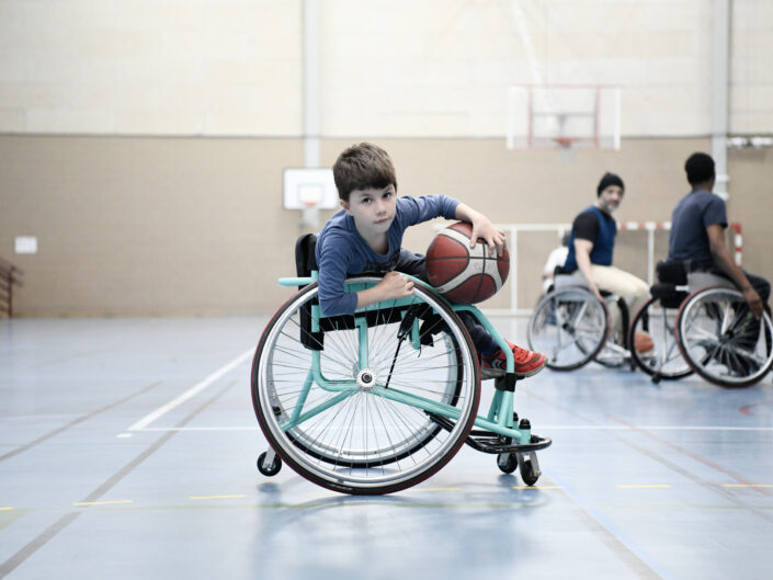 Reportage association sportive basket fauteuil