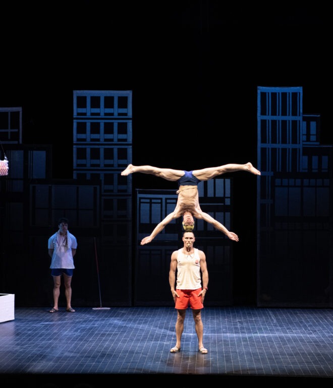 Photographe plateau Paris Cirque, troupe AKOREACRO