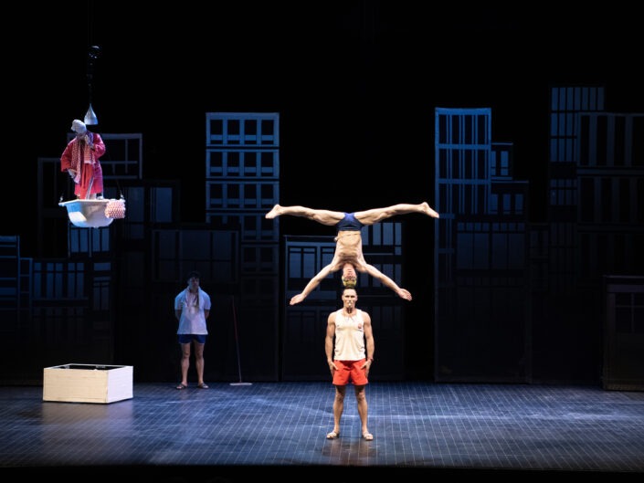 Photographe plateau Paris Cirque, troupe AKOREACRO